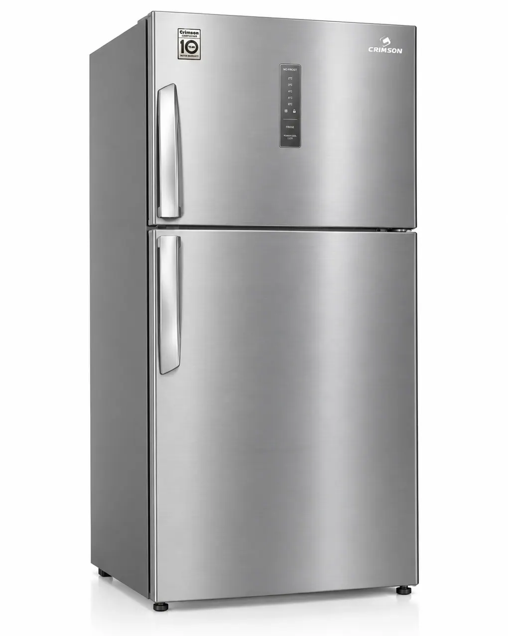 Crimson 550L Refrigerator — Stainless Steel — 3